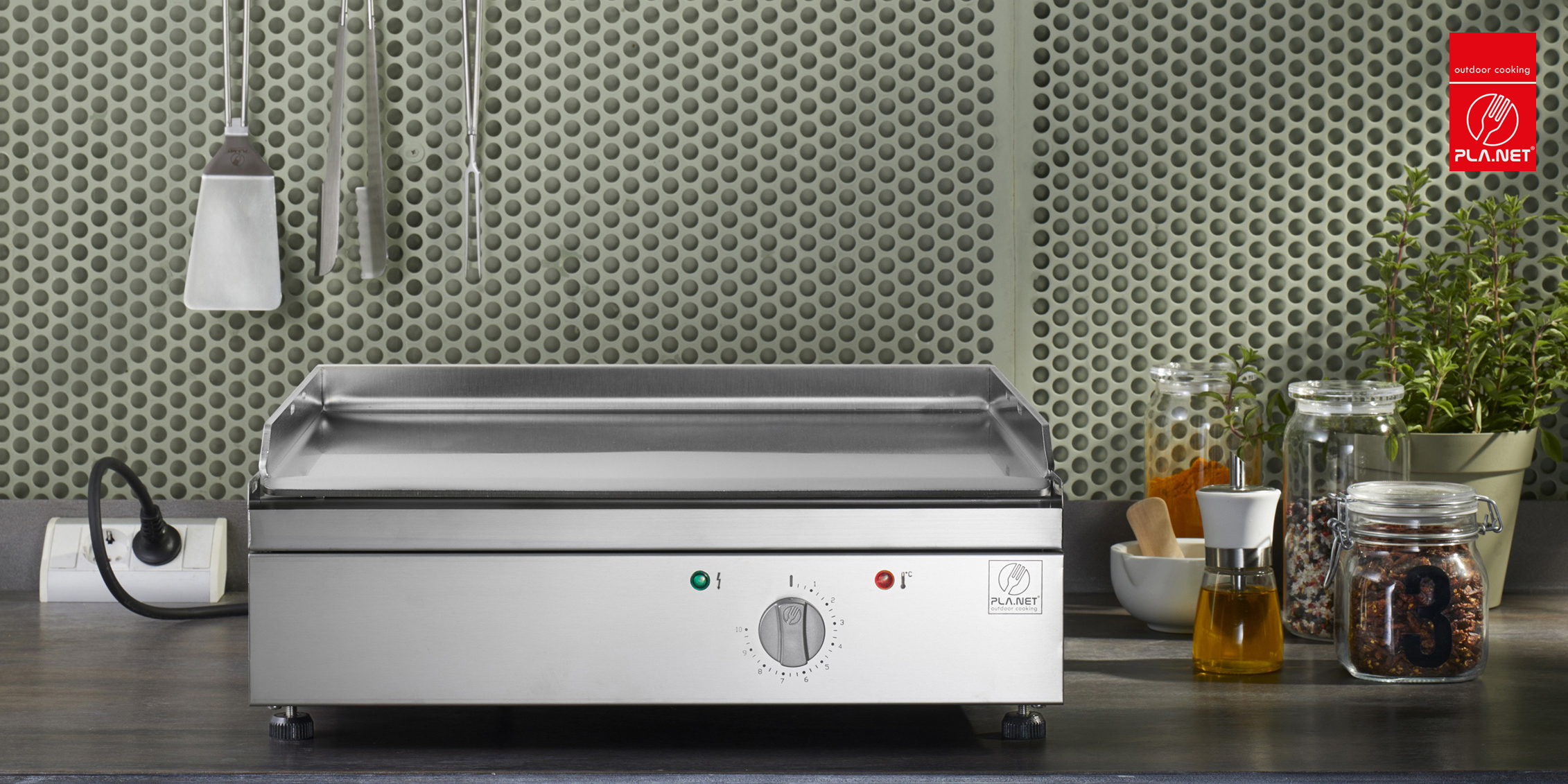 PLANCHA PLANET INOX PRO